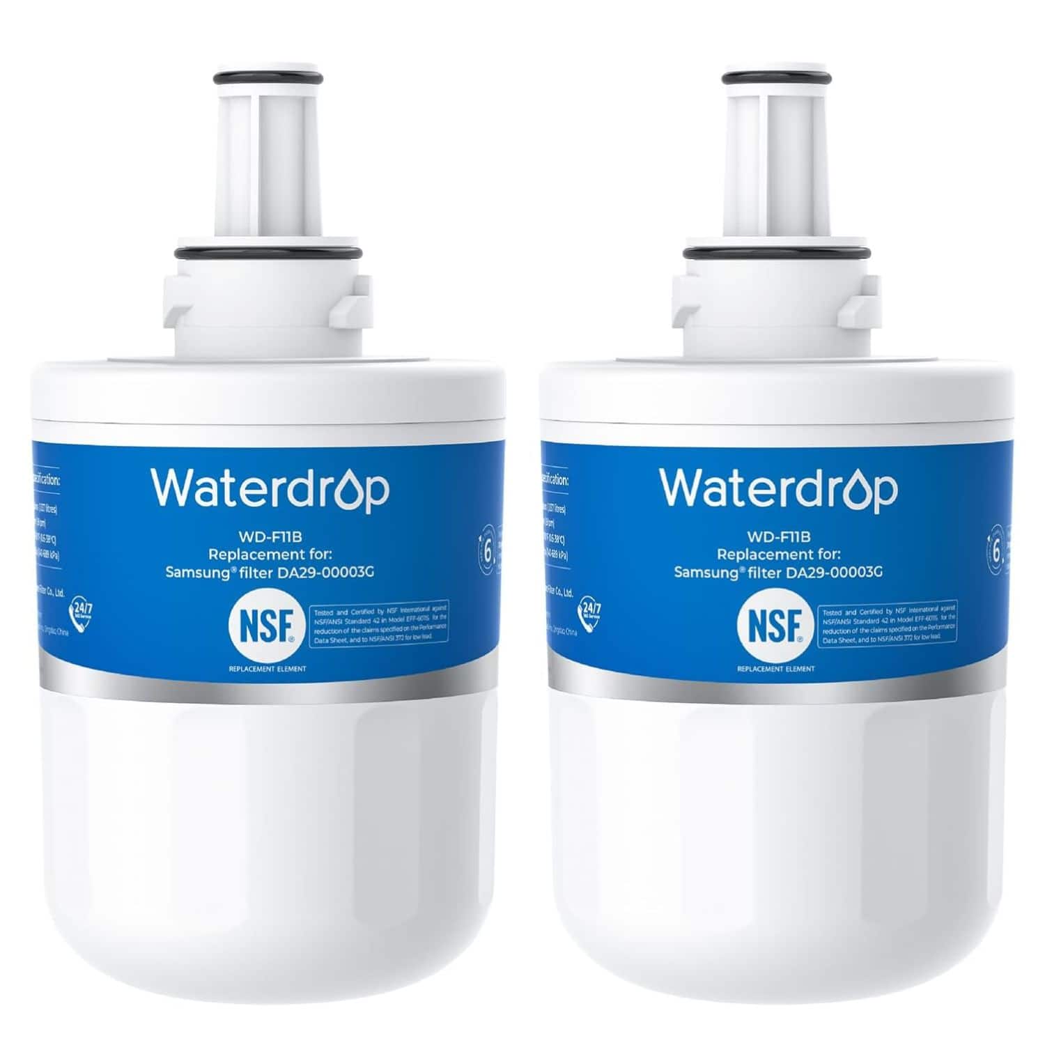 Waterdrop - WD-DA29-00003G Refrigerator Water Filter 2-Pack - White price history on PriceWatchPro