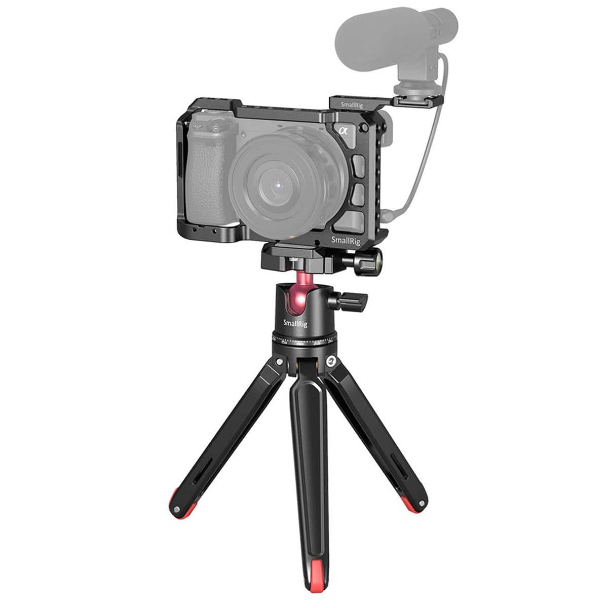 Smallrig - Vlog Kit with Cage, Tabletop Mini Tripod and Cold Shoe Extension for Sony A6100/A6300/A6400/A6500 price history on PriceWatchPro