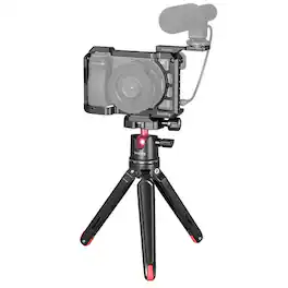 Smallrig - Vlog Kit, Cage, Mini Tripod for Sony A6100/A6300/A6400/A6500