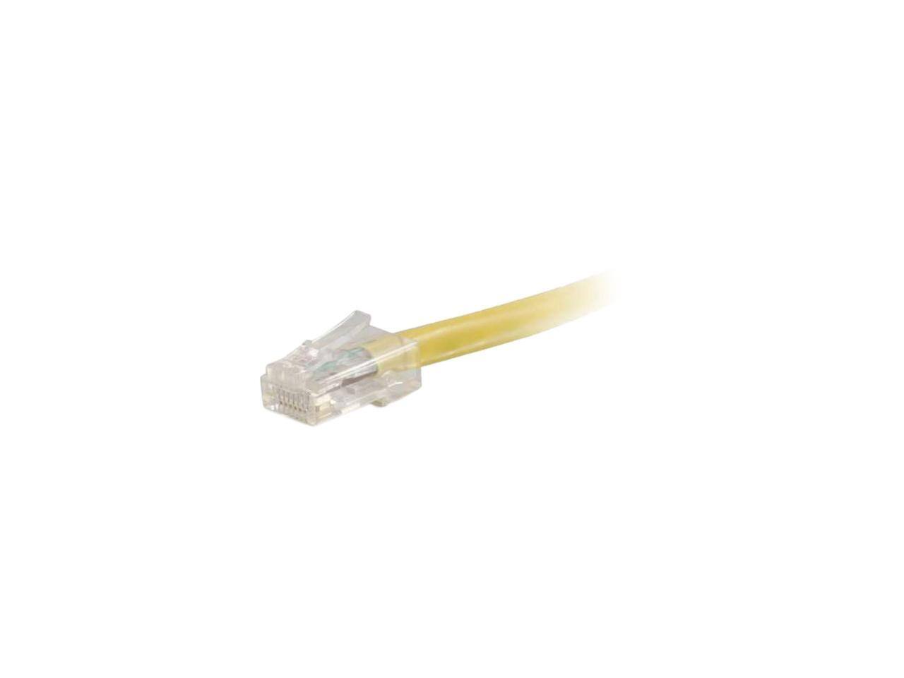 Alt View 1. Cables to Go - C2G 04174 Cat6 Cable - Non-Booted Unshielded Ethernet Network Patch Cable, Yellow (6 Feet, 1.82 Meters).