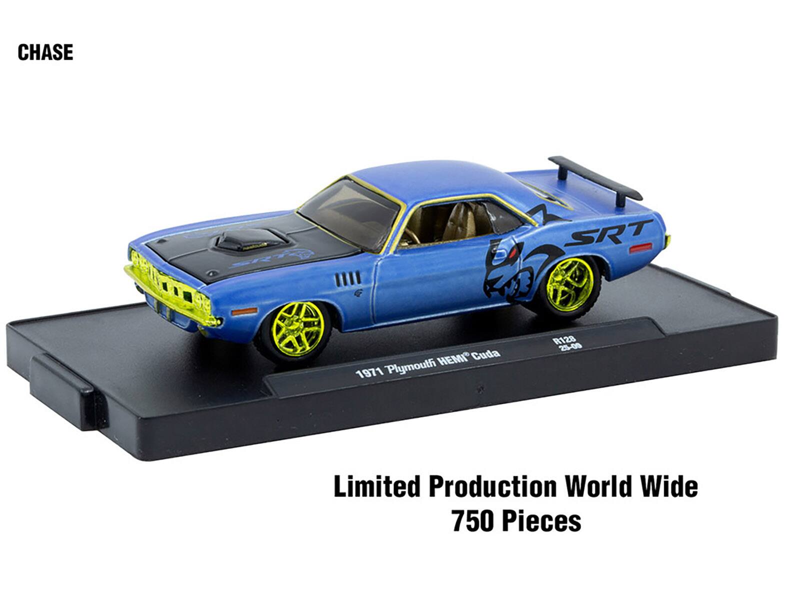 CHASE SRT HEI Cuda 1971 Plymouth R128 25-09 Limited Production World Wide 750 Pieces