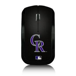Keyscaper - Colorado Rockies Team Logo Wireless Mouse - Wireless - Multicolor