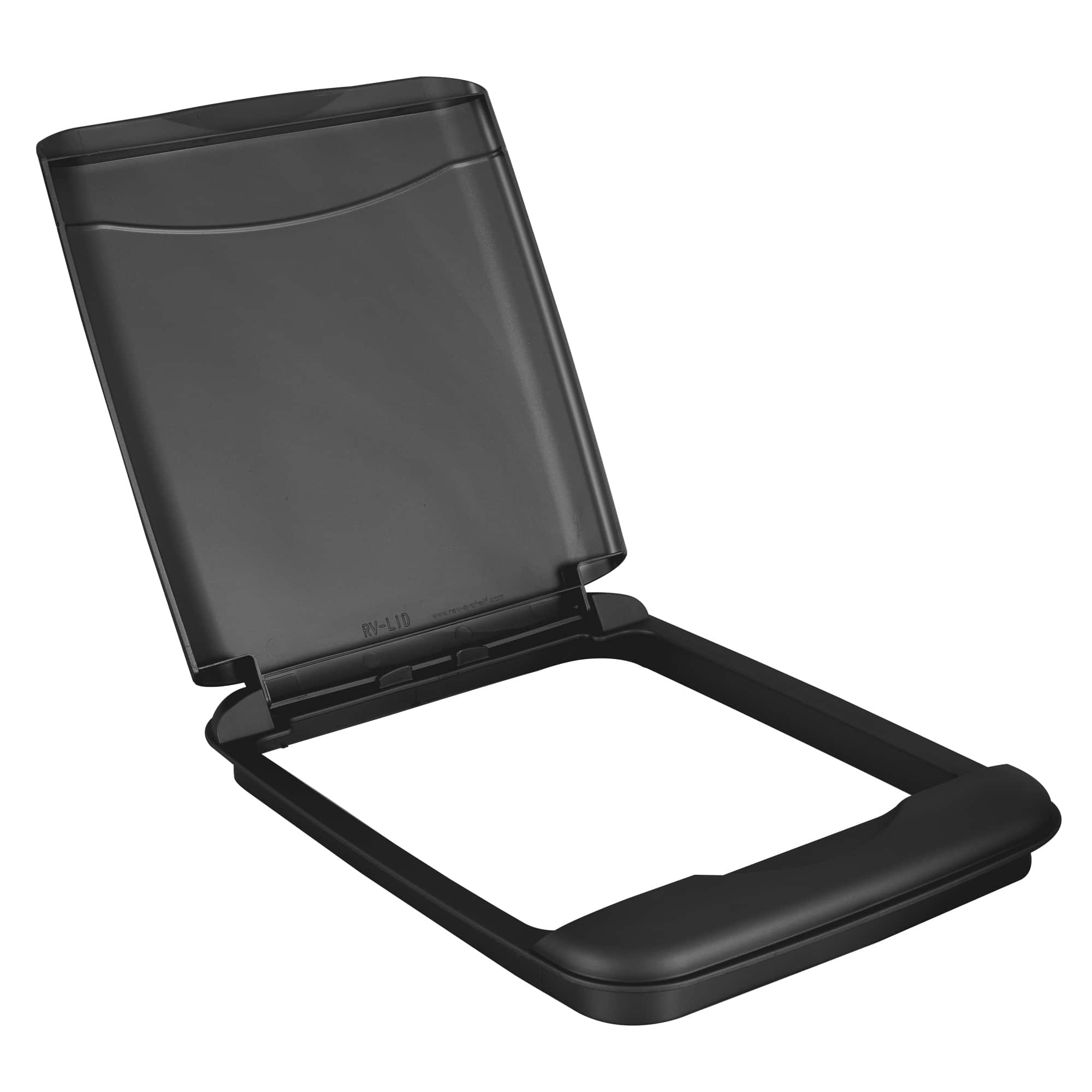 Rev-A-Shelf - 35 qt. Trash Can Replacement Lid, (Lid Only), RV-35-LID-18-1 - Black