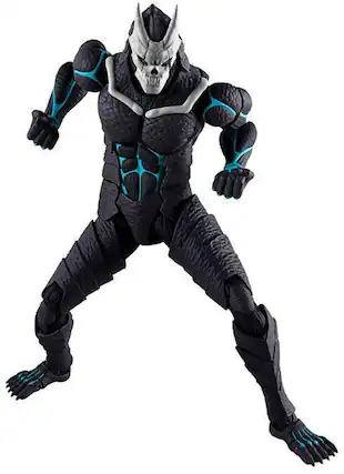 Front. PopMarket - Tamashii Nations - Kaiju No. 8 - S.H.Figuarts - Kaiju No. 8 Action Figure - COLLECTIBLES - Multicolor.