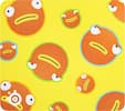 Front. SteelSeries - QcK Cloth Gaming Mouse Pad (Large) - Fortnite Fishstick Edition - Yellow.