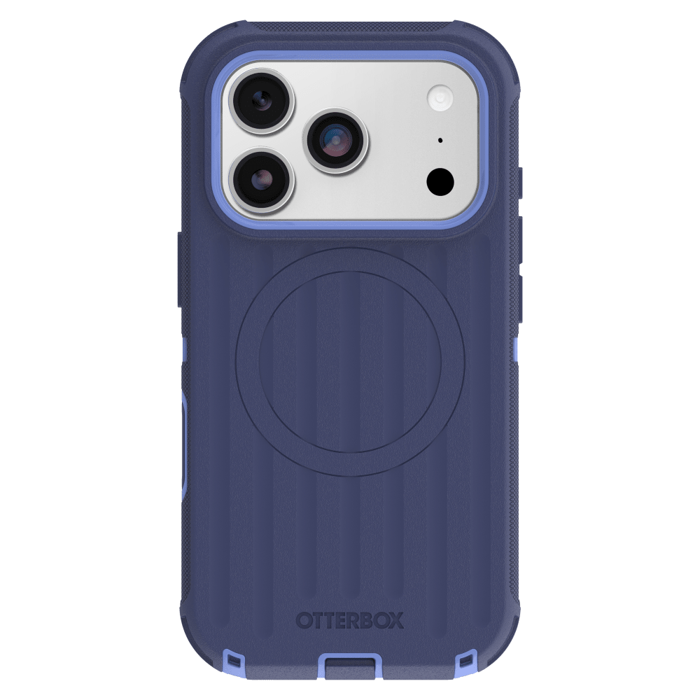 Alt View 1. OtterBox - Defender Pro MagSafe Case for Apple iPhone 18 Pro / 17 Pro - Blue.