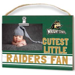 Jardine - Wright State Raiders 8'' x 10'' Cutest Little Team Logo Clip Photo Frame - Green