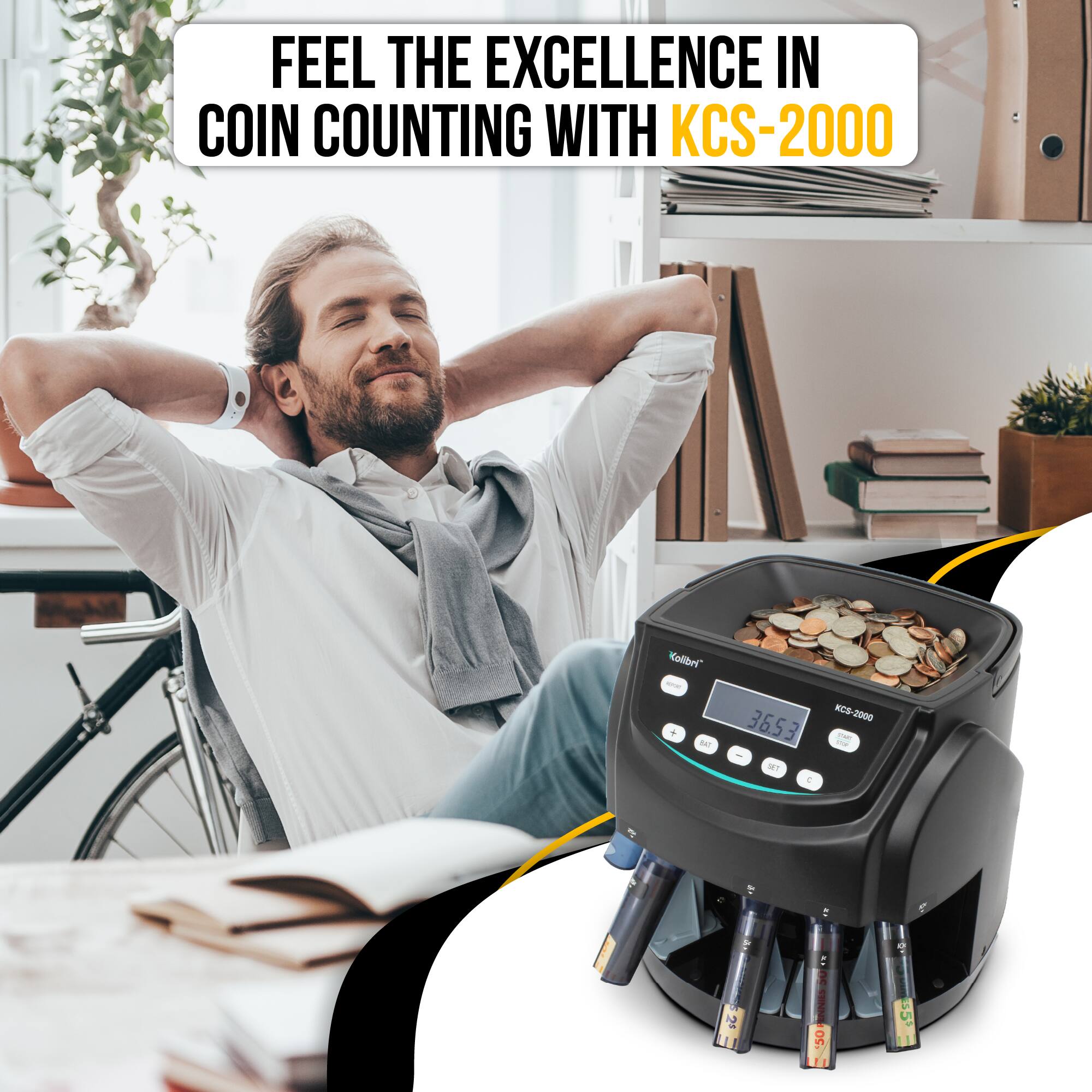 FEEL THE EXCELLENCE IN COIN COUNTING WITH KCS-2000

Kollber

KCS-2000

3653