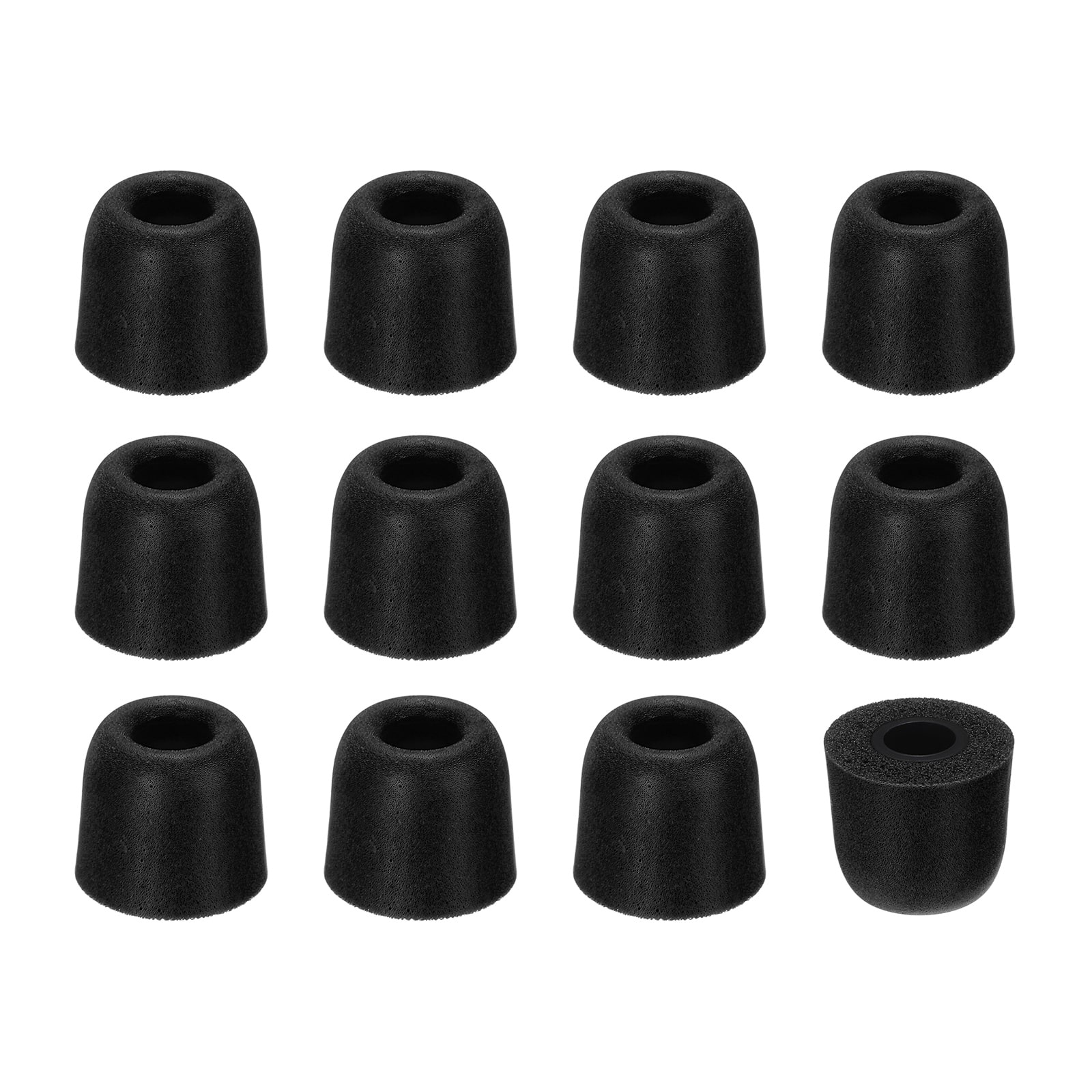 "Unique Bargains - Memory Foam Earbud Tips (4.9mm/0.19""), 12pcs/6Pairs - Medium, Noise Isolation, Comfort & Secure Fit for Earphones - Black" price history on PriceWatchPro