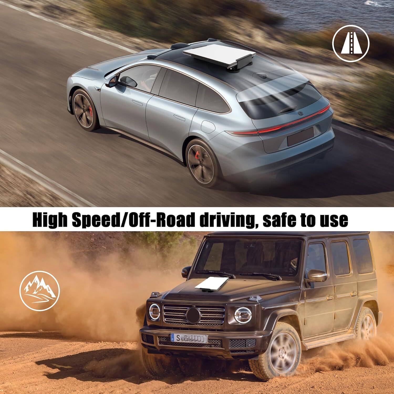 High Speed/Off-Road driving, safe to use