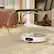 Alt View 22. Roborock - Saros 10 Ultra Thin, Self-Lifting Robot Vacuum and Mop , 22,000 Pa Suction Hyper Force and Multi-Fuction Dock - White.