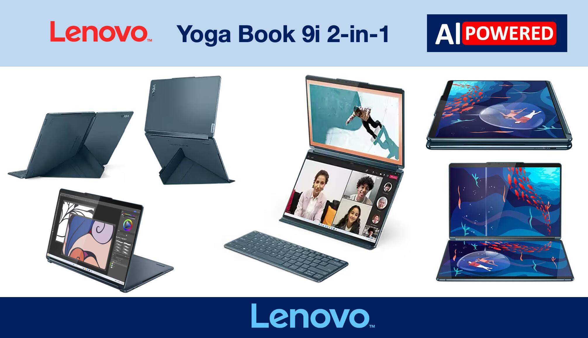 Lenovo Yoga Book 9i 2-in-1  
AI POWERED