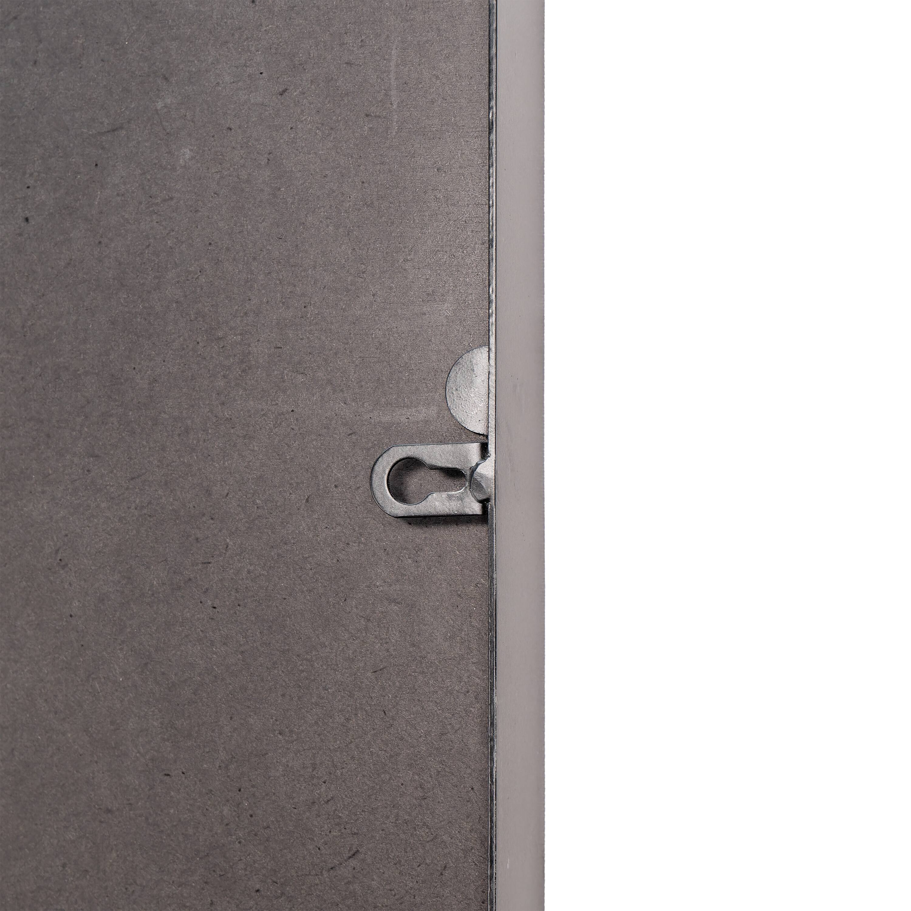 Alt View 9. Emma + Oliver - Afsin Wall Mirror with Silver Backed Glass for Clarity for Entryways, Bathrooms & More - Black.
