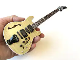 Trey Anastasio - Axe Heaven Trey Anastasio Signature Marley Mar Mar Mini Guitar Replica Collectible - Collectibles - Multicolor