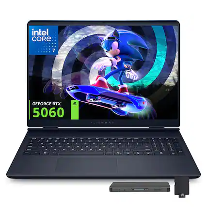 Intel Core i7
GeForce RTX 5060
Alienware