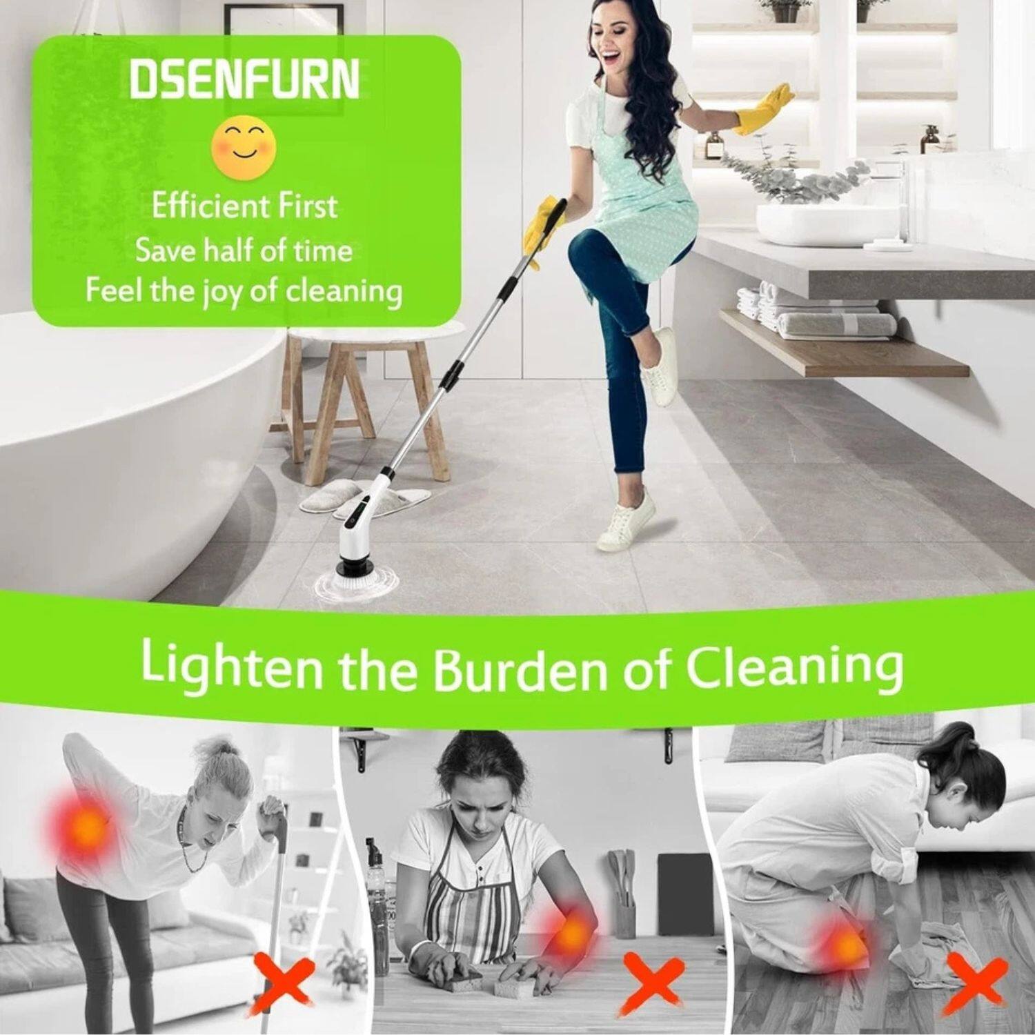 DSENFURN  
Efficient First  
Save half of time  
Feel the joy of cleaning  

Lighten the Burden of Cleaning