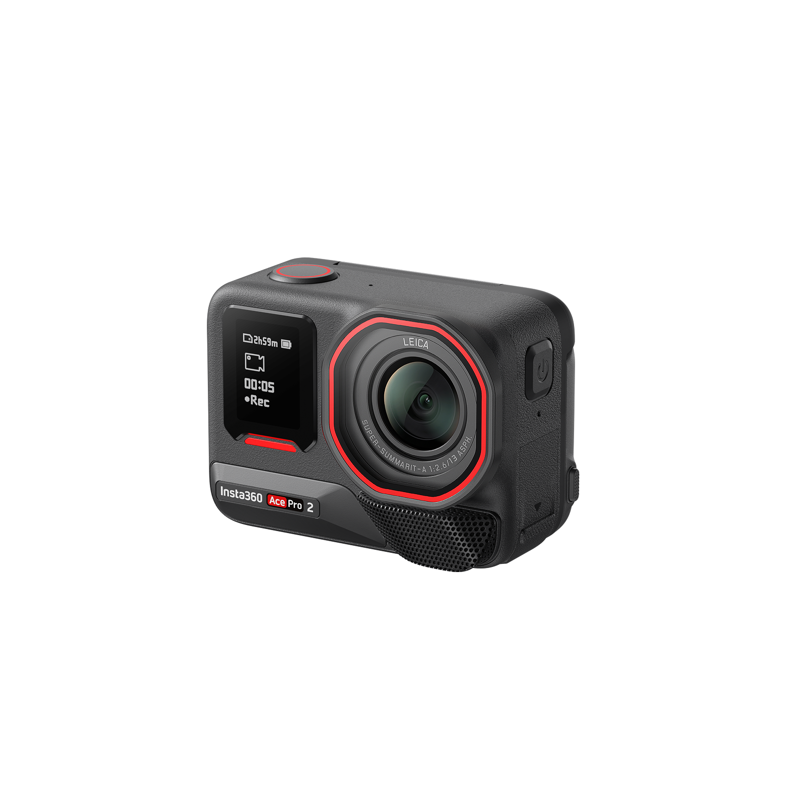 Insta360 Ace Pro2 Action Camera Flash Print Bundle Black CINSBBGA