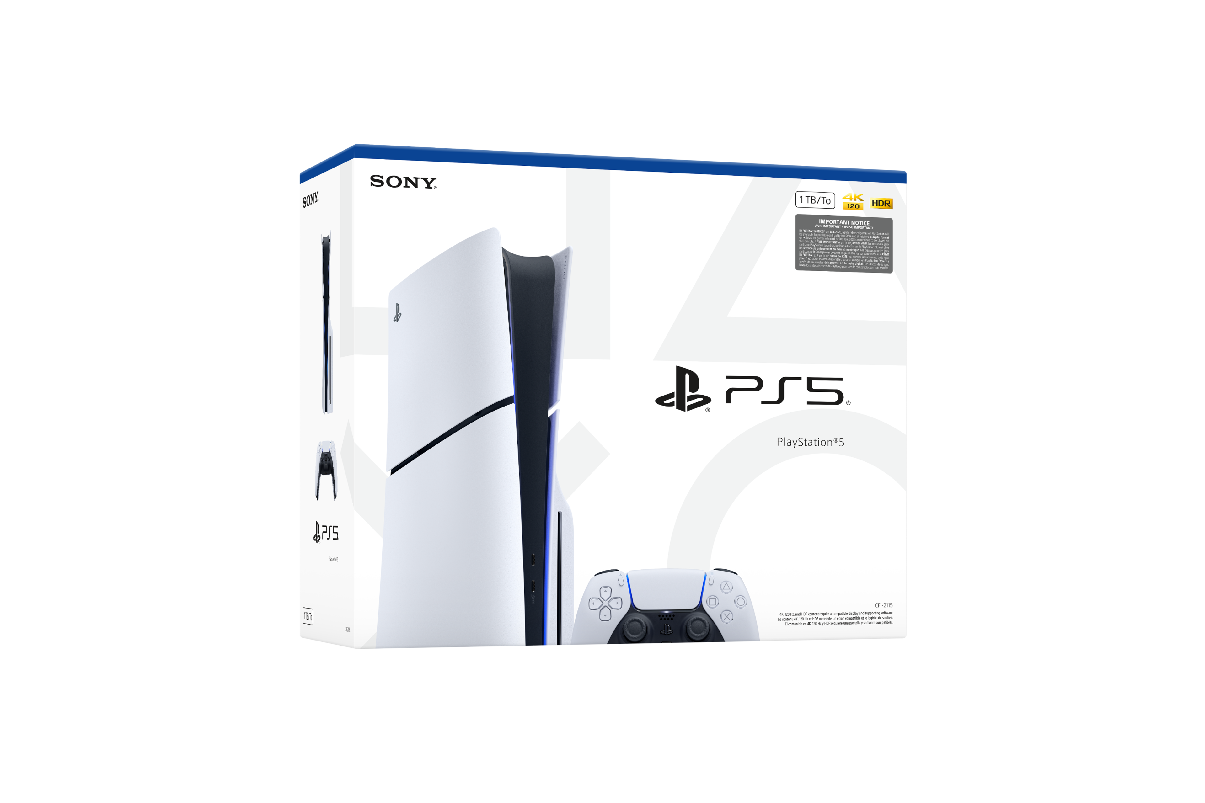 SONY. 1 TB/To 4K cr HDR IMPORTANT - - - - I I   I | : : - e ! ! : - | - : I I : : - I : I - i  : I - | I :  - I I 5 ! : PS5 PlayStation*5 PJS -a T i . X nm - - - - : : - - - : 1 : - | - 1 - - - : 1 I 1 - - do