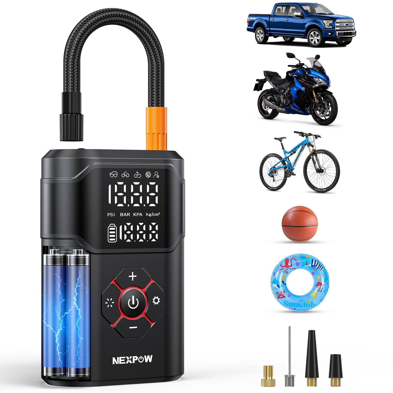 In RUELAO 1RR PSI BAR kg/cm HB + gs V SunClub fub - NEXPOW