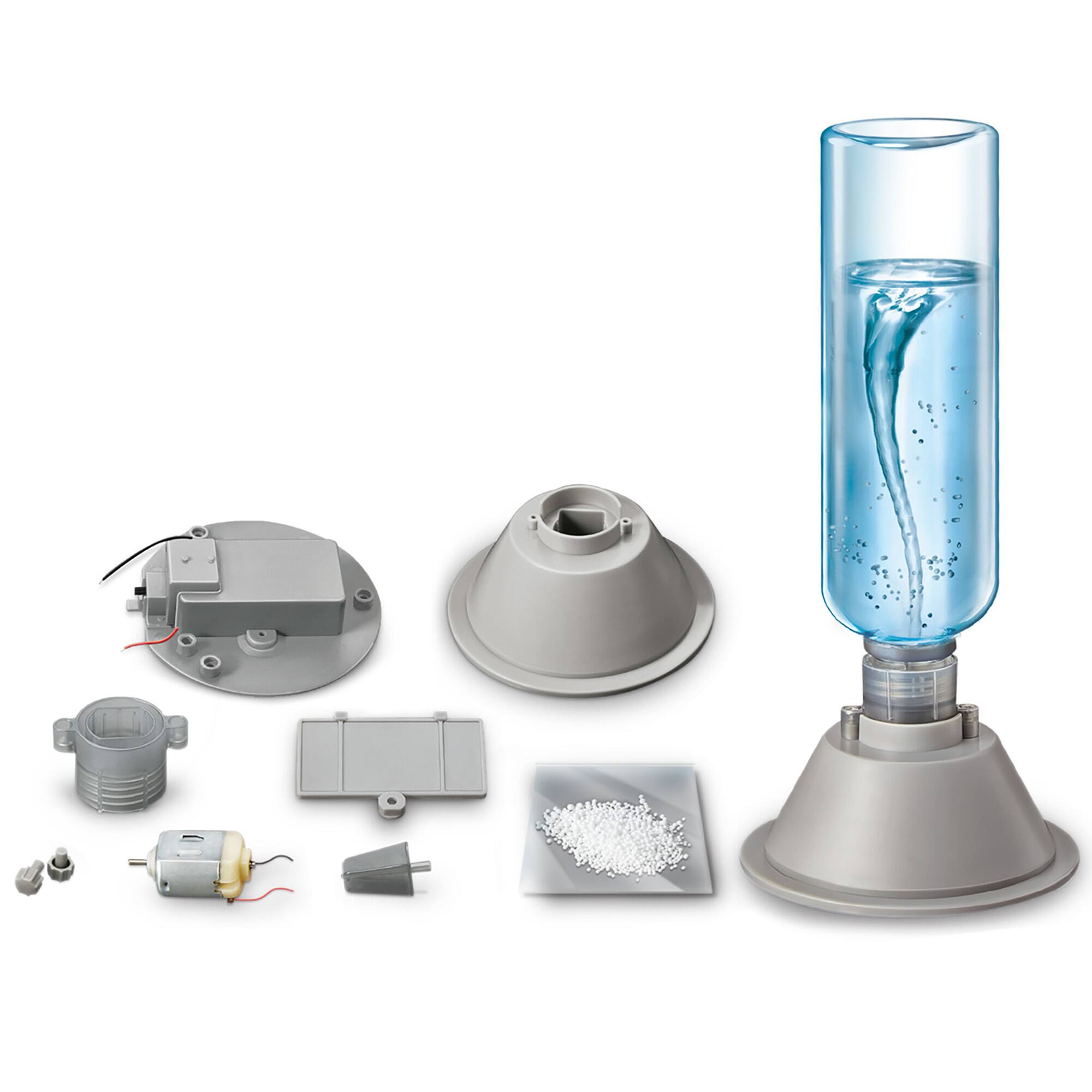 Back. 4M - 4M: KidzLabs Tornado Maker - DIY Battery-Powered Water Tornado, STEM Science.
