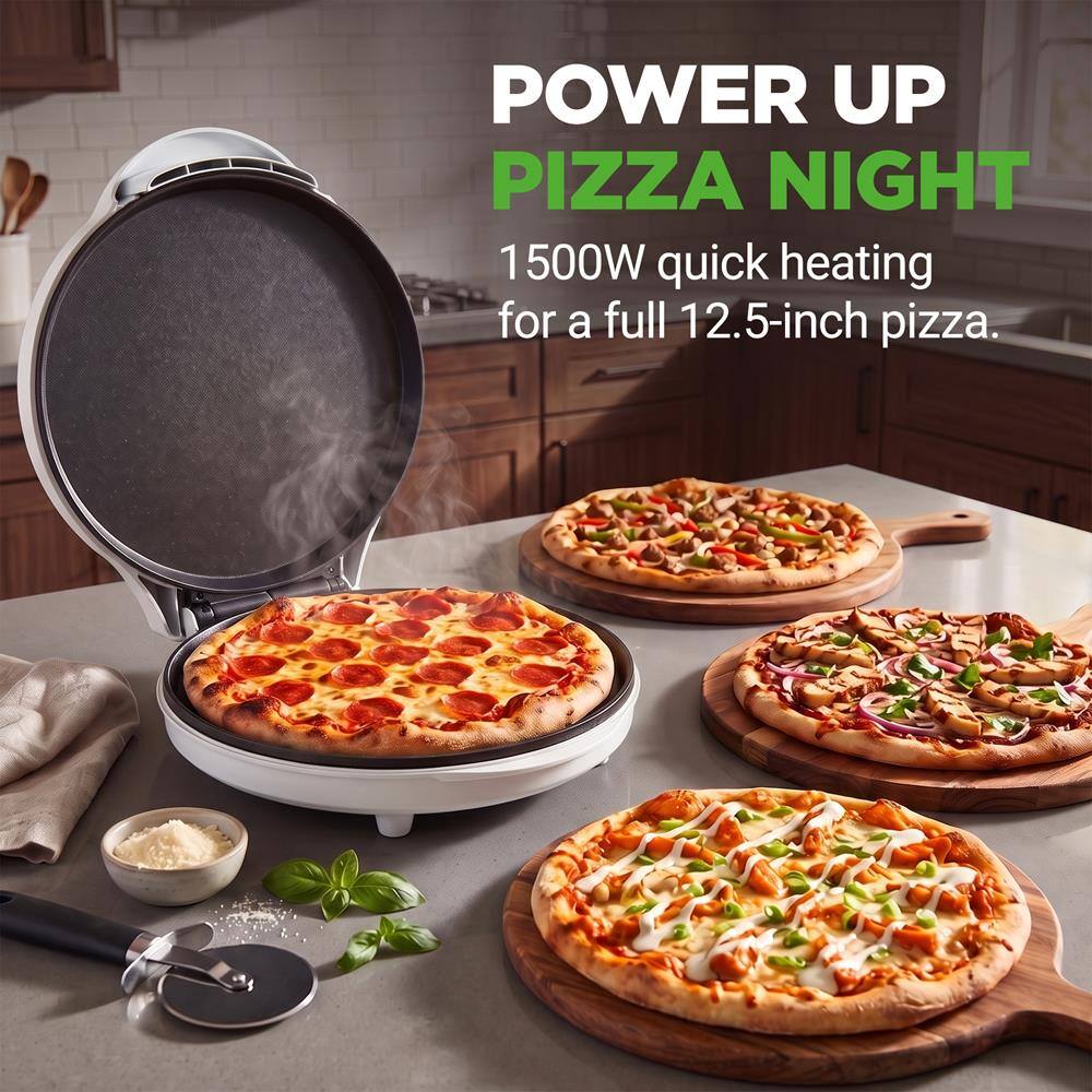 POWER UP PIZZA NIGHT  
1500W quick heating for a full 12.5-inch pizza.