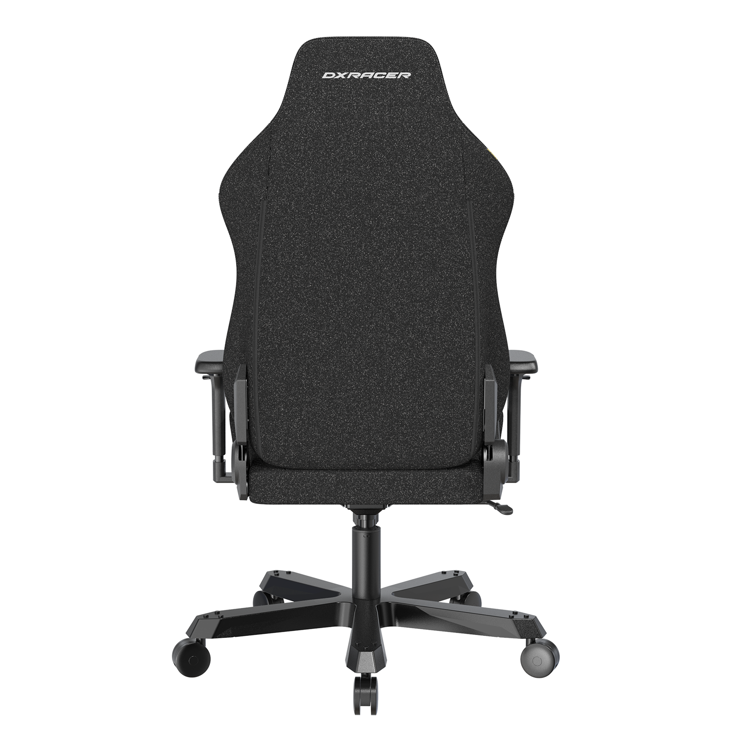 Back. DXRacer - DXRacer Tank Series Gaming Chair – Fabric Black, Oversized XXL Ergonomic Design & Heavy-Duty Support - Black.