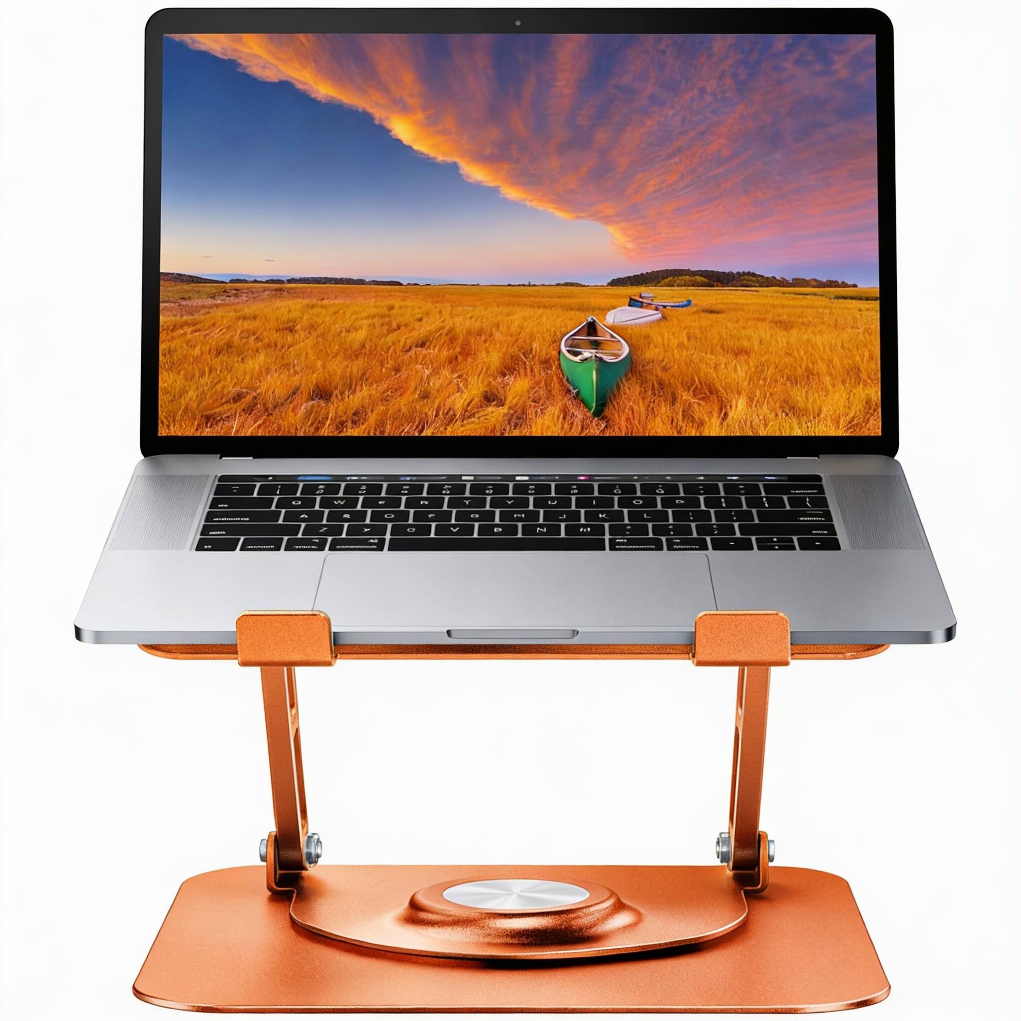 Orange Laptop Stand 10-16" 9.45x9.45x1.25
