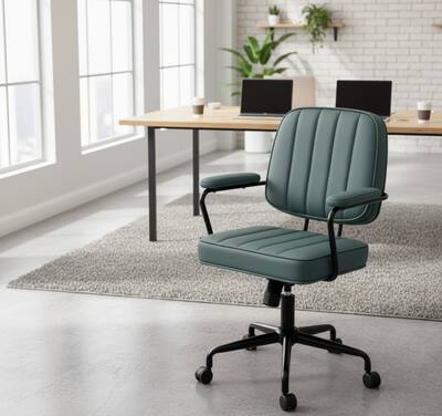 Forest'nSky Retro Style Office Chair, Adjustable Home & Office Forest'nSky Retro Style Office Chair, Adjustable Home & Office