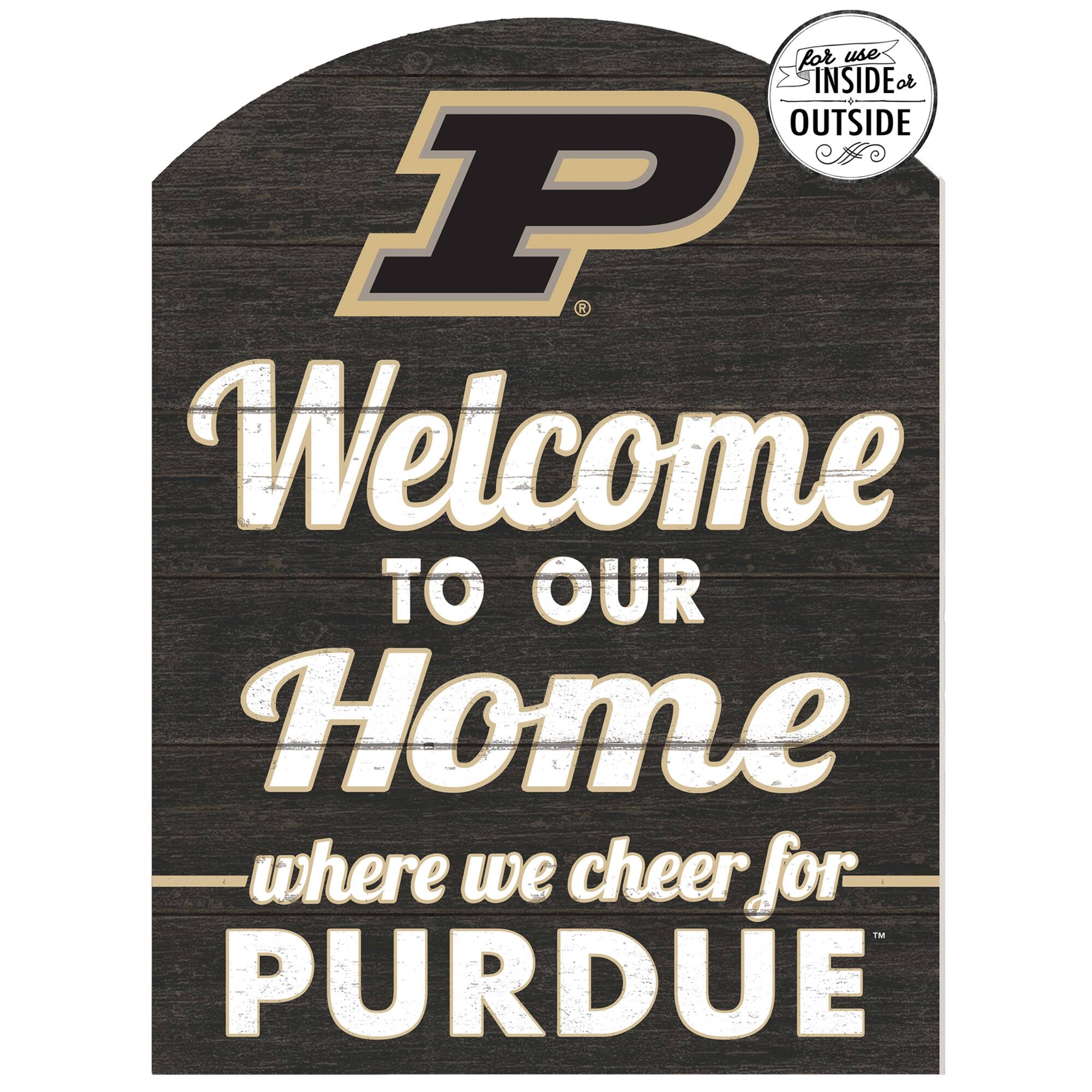Purdue Boilermakers 16'' x 22'' Marquee Sign