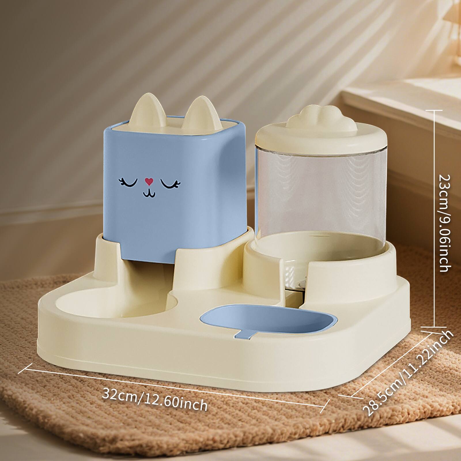 32cm/12.60inch  
23cm/9.06inch  
28.5cm/11.22inch