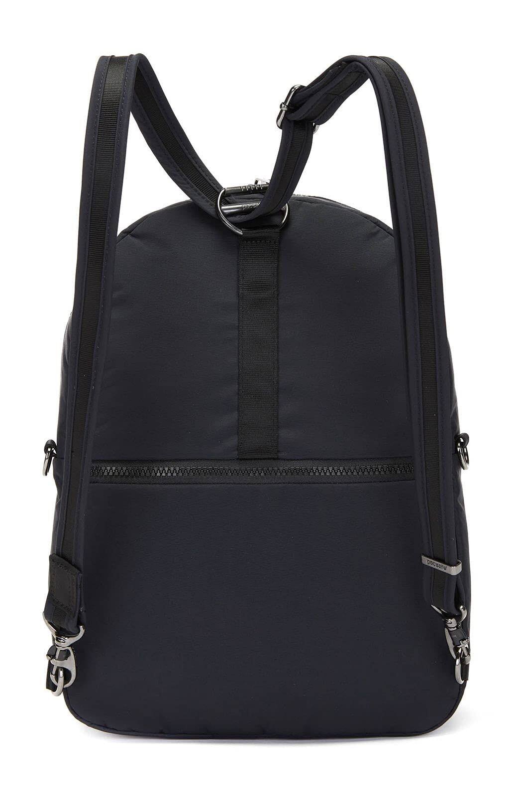 Left. Pacsafe - Pacsafe Citysafe CX convertible backpack (Econyl Black) - Econyl Black.