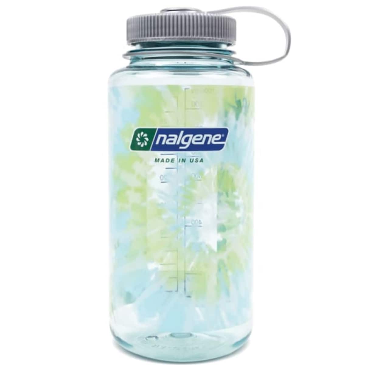 Nalgene - Sustain 32 oz. Wide Mouth Water Bottle - Tie-Dye Seafoam