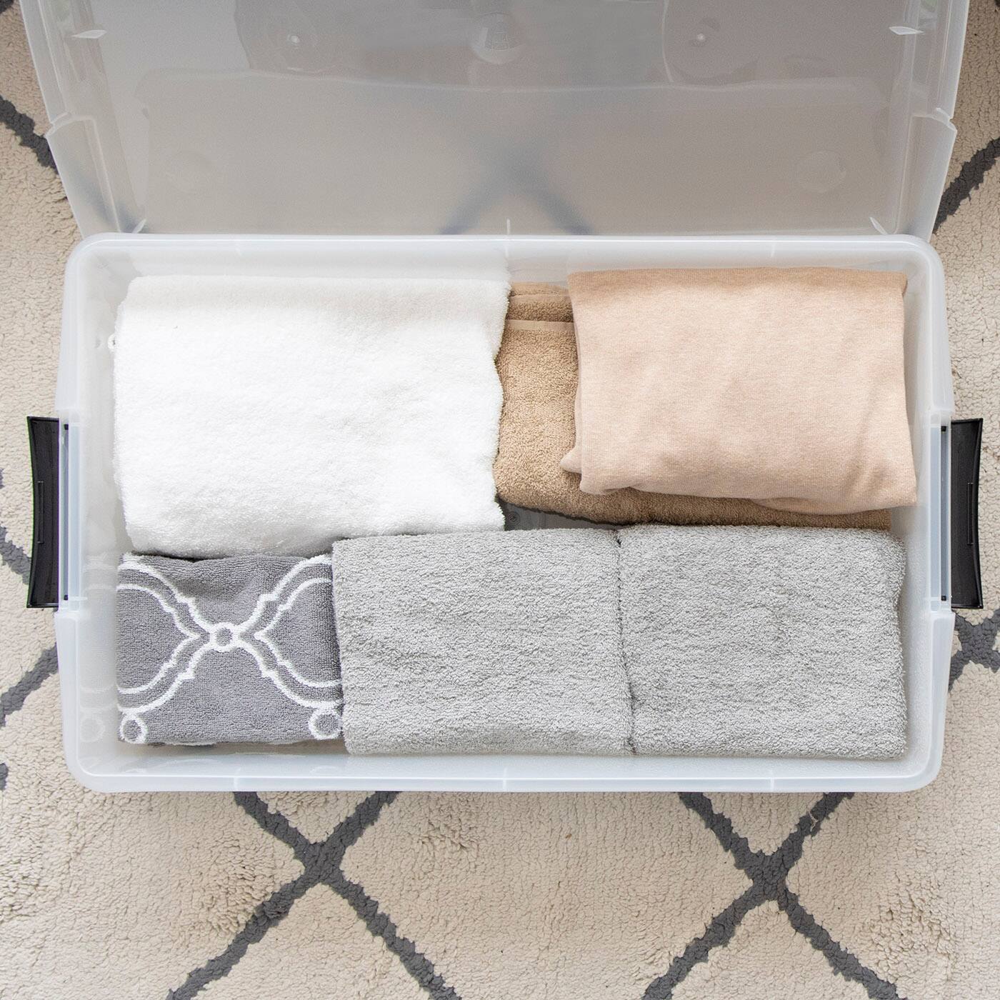IRIS USA Plastic Under Bed Storage Containers - Best Buy