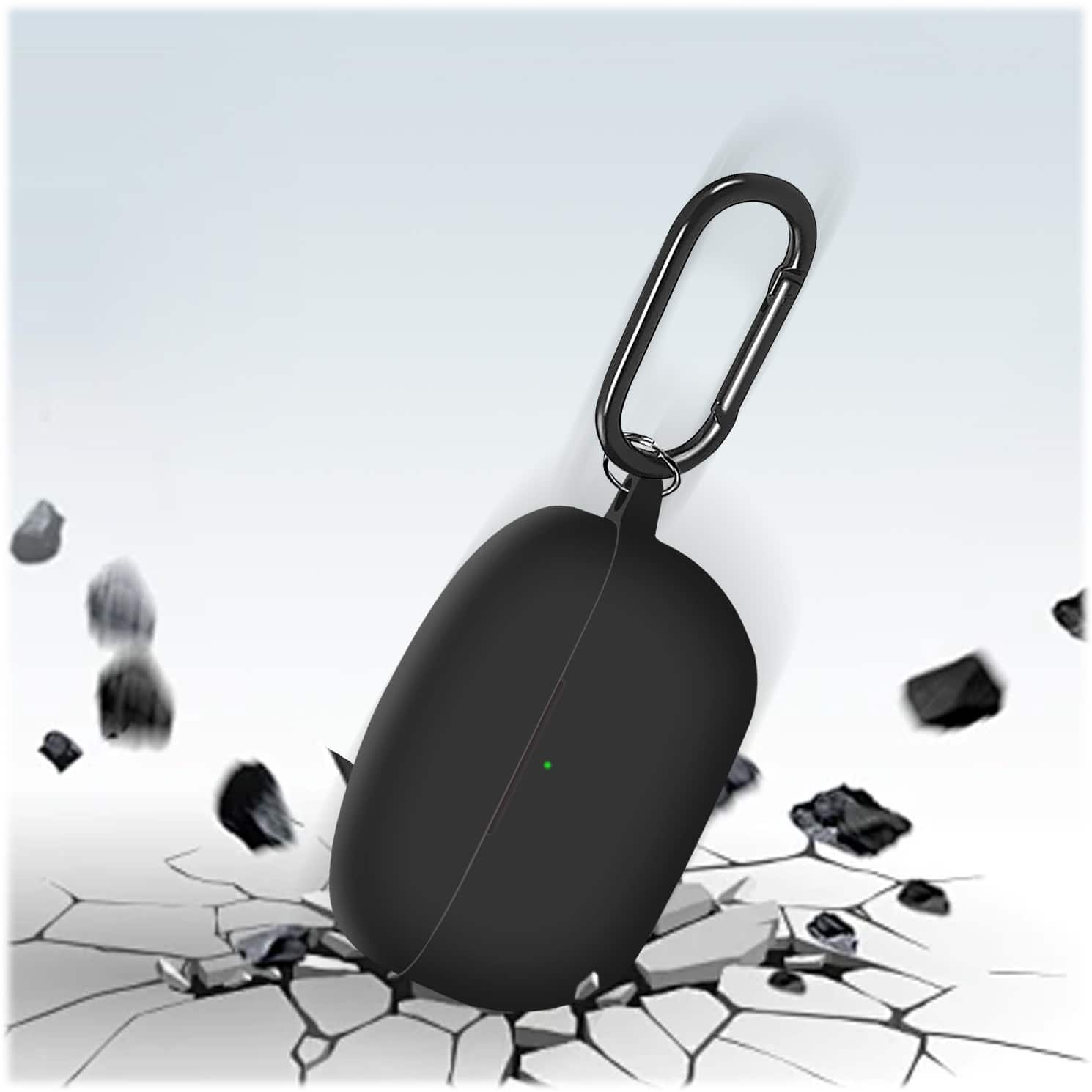 Alt View 14. SaharaCase - Venture Series Silicone Case for Sony WF-1000XM5 True Wireless Headphones - Black.