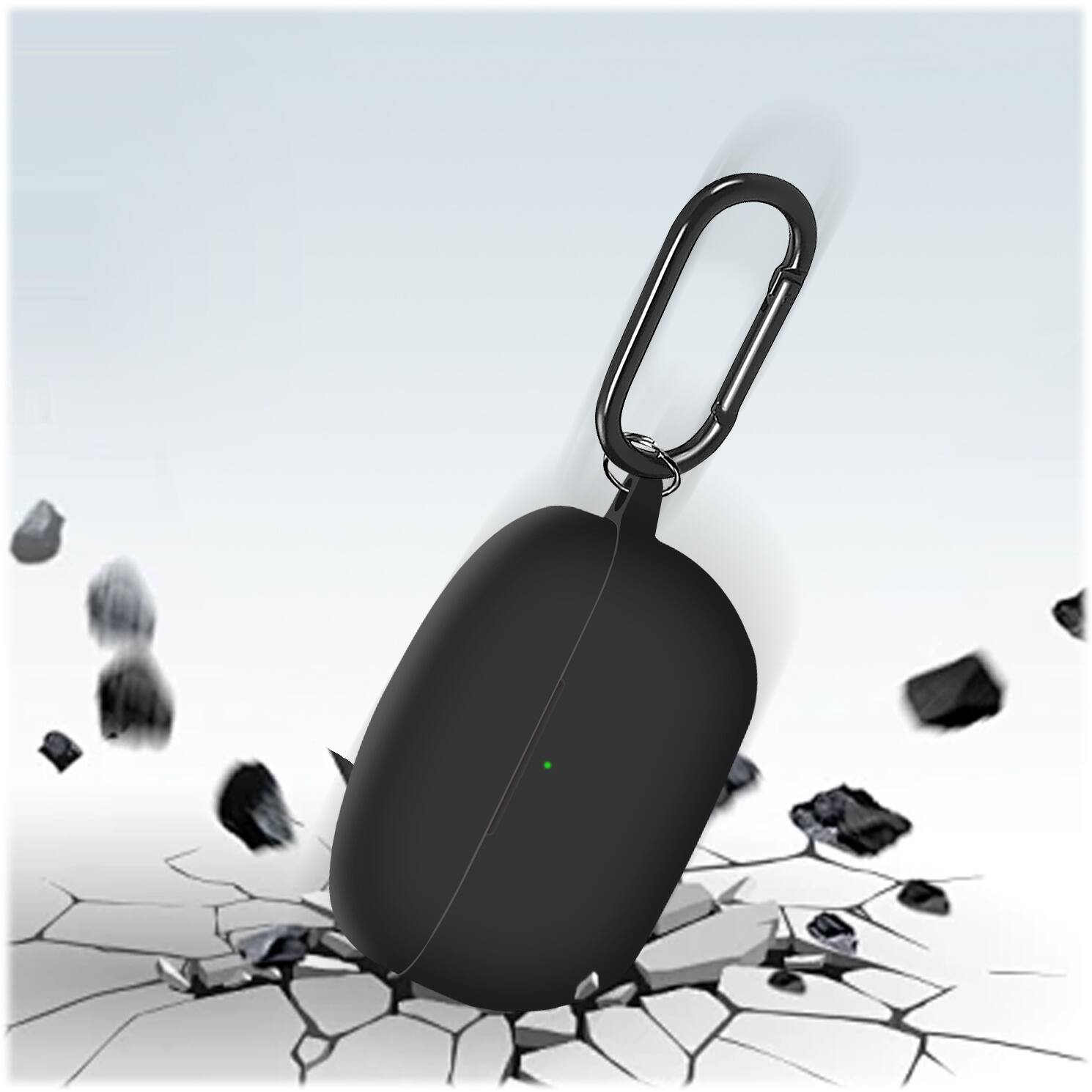 Alt View 14. SaharaCase - Venture Series Silicone Case for Sony WF-1000XM5 True Wireless Headphones - Black.