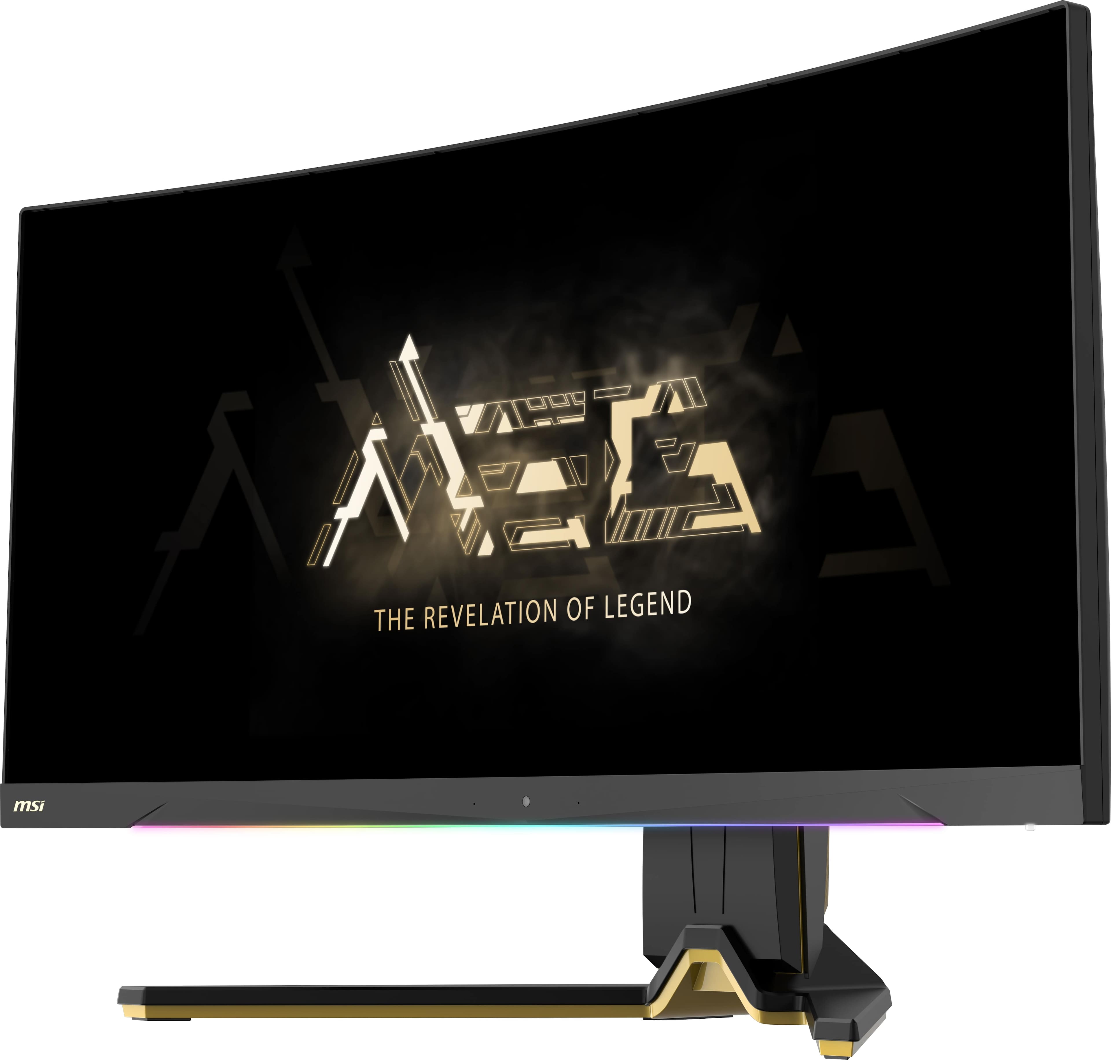 Left. MSI - MEG342CQDOLED 34" OLED Curved Ultrawide QHD FreeSync Premium Monitor (DisplayPort, HDMI,USB) - Black.