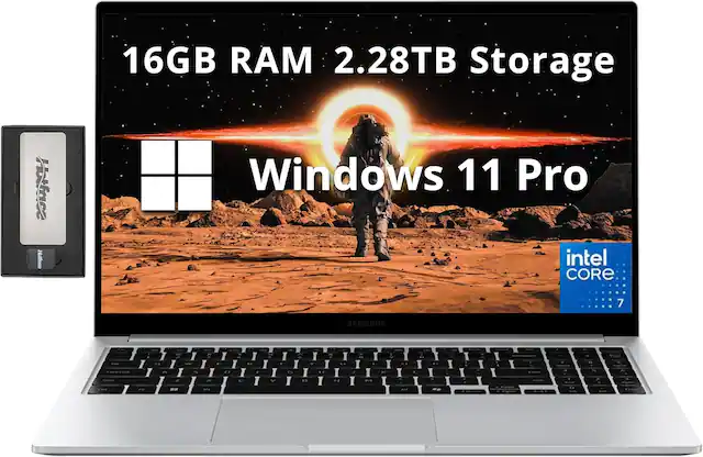 16GB RAM 2.28TB Storage Windows 11 Pro Intel Core 7 Samsung