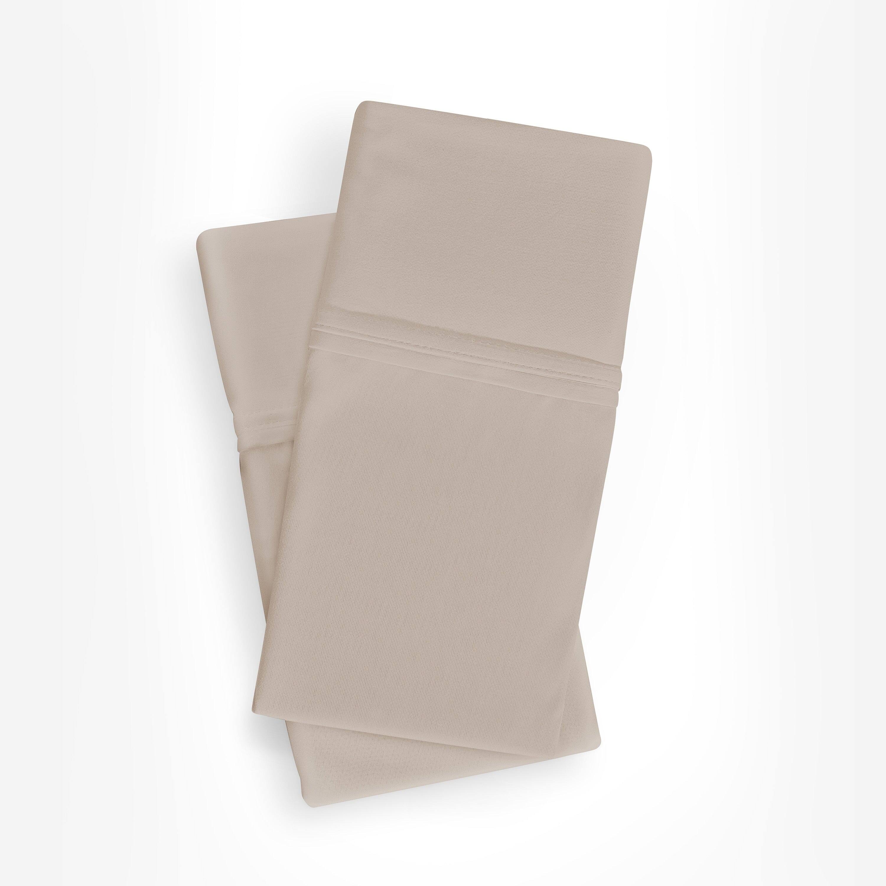 Left. Bedgear - Dri-Tec Pillowcase Set - Yellow, King - yellow.