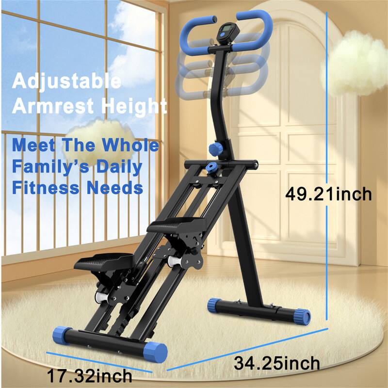 Adjustable Armrest Height  
Meet The Whole Family's Daily Fitness Needs  
49.21 inch  
17.32 inch  
34.25 inch