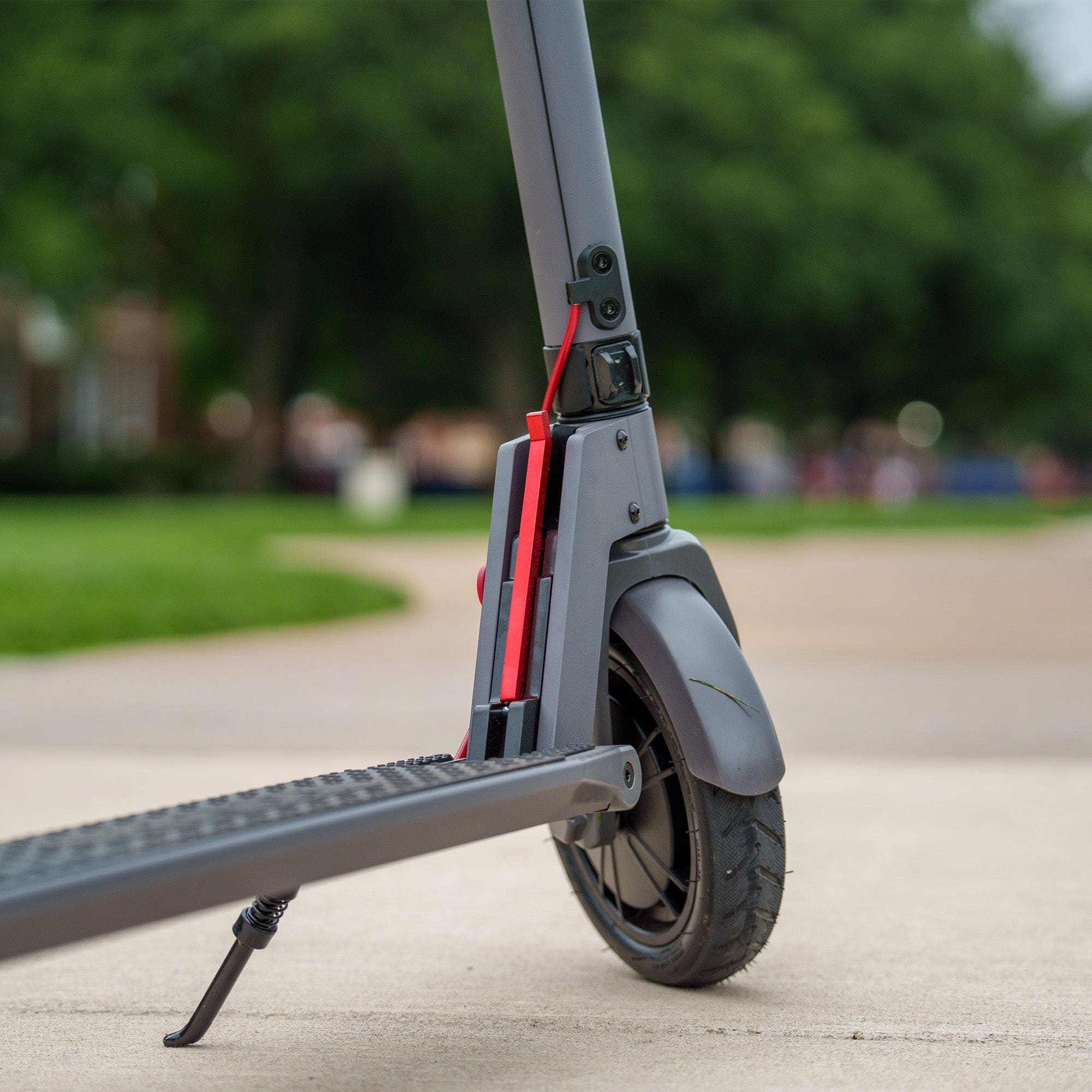 Alt View 3. GoTrax - XR PRO Commuting Electric Scooter w/18mi Max Operating Range & 18mph Max Speed - Black.