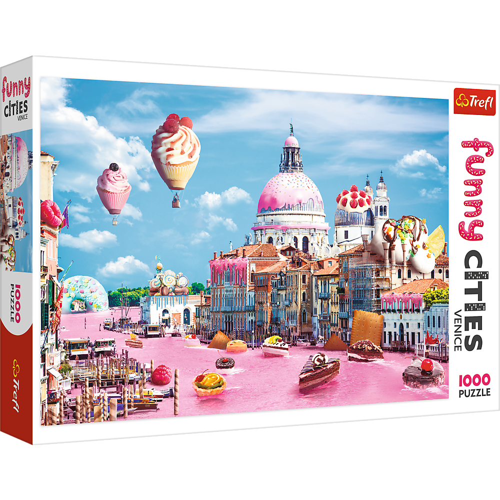 Funny Cities VENICE Puzzle 1000 Trefl