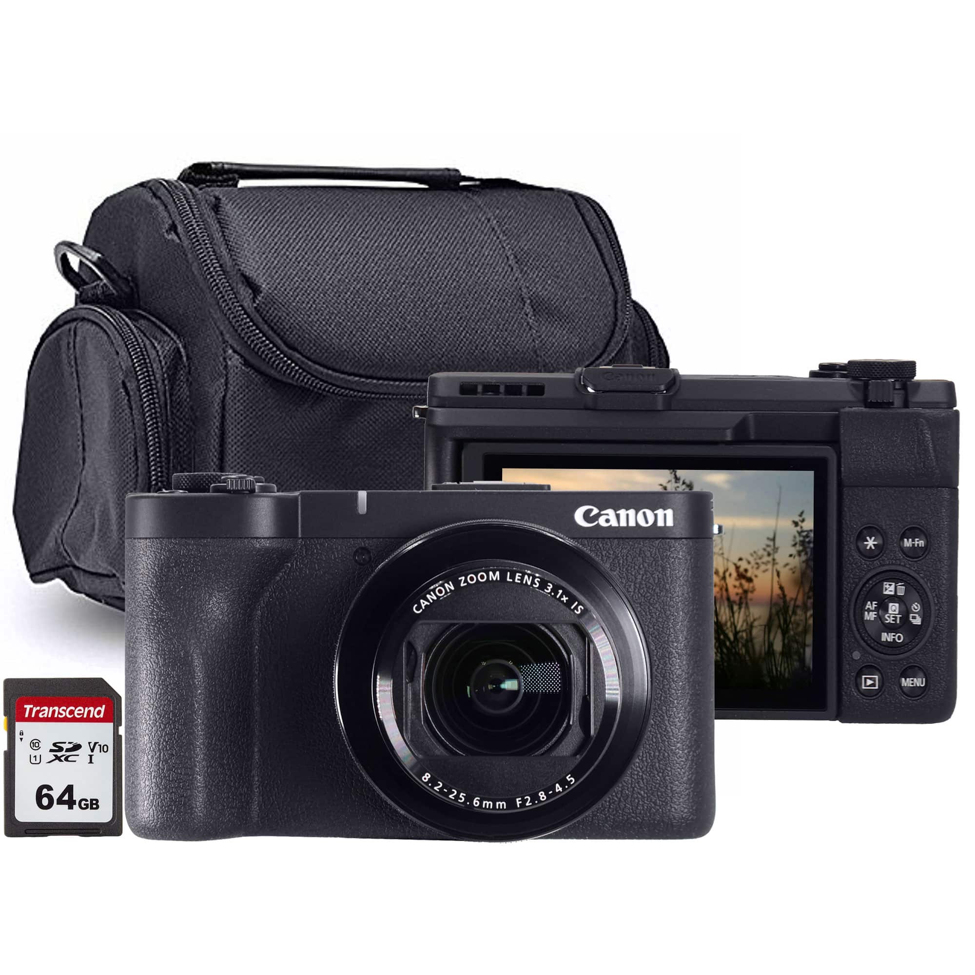 Canon - PowerShot V1 22.3MP Camera Complete Kit for Video, Podcasting & Vlogging - Black