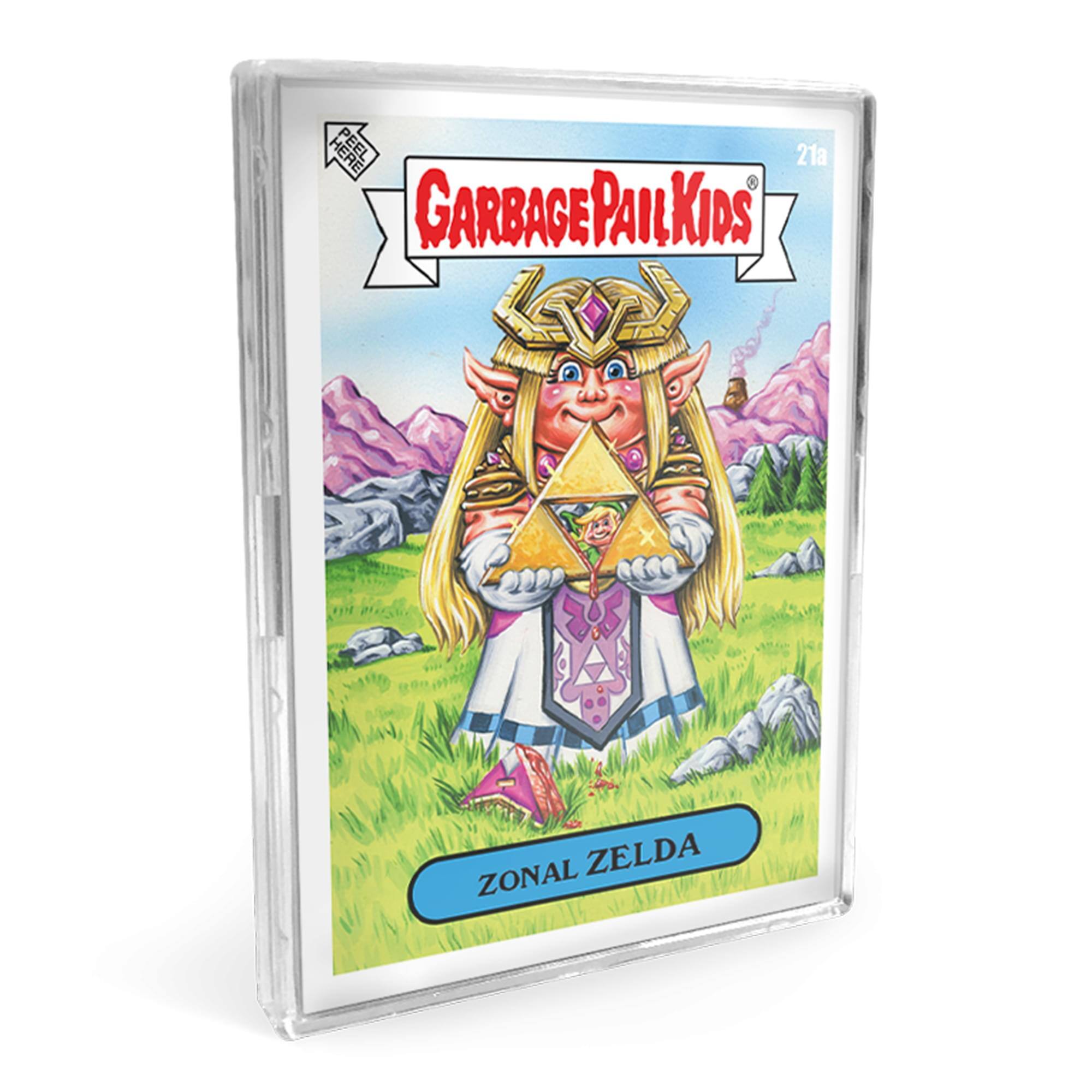 HERE 21a GARBAGE PAIL KIDS ZONAL ZELDA
