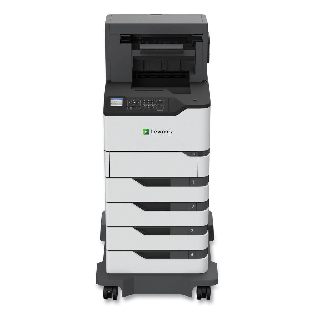 Angle. Lexmark - Lexmark MS823dn Single Function Monochrome Duplex Laser Printer - Unknown.