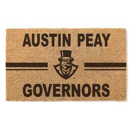 Jardine - Austin Peay State Governors 18" x 30" Team Logo Doormat - Brown