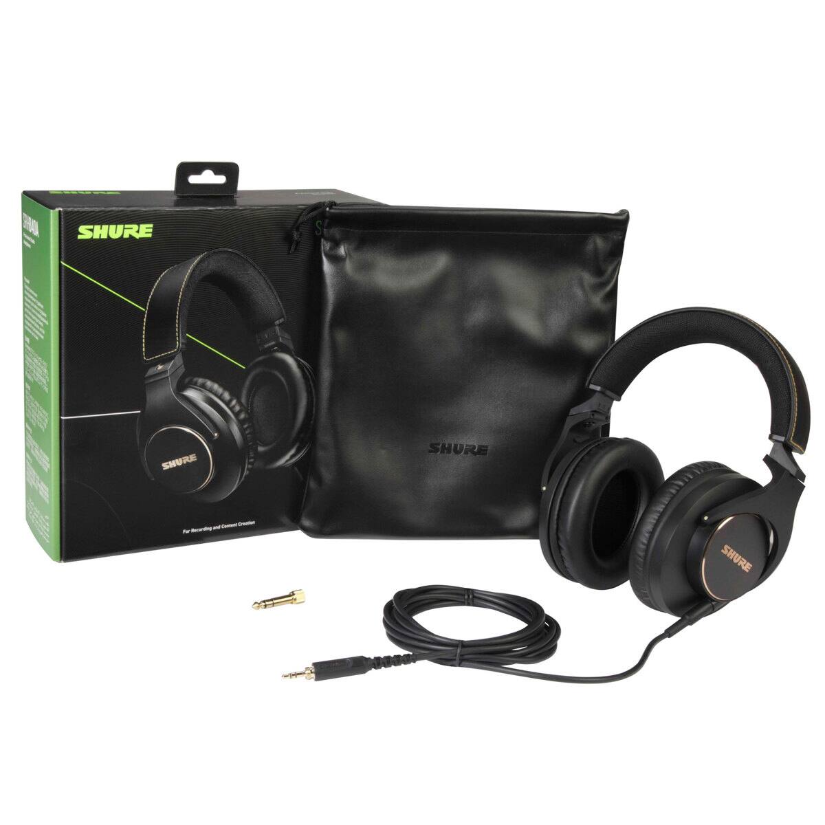 Shure SRH840A Over Ear Wired Headphones for Critical Listening