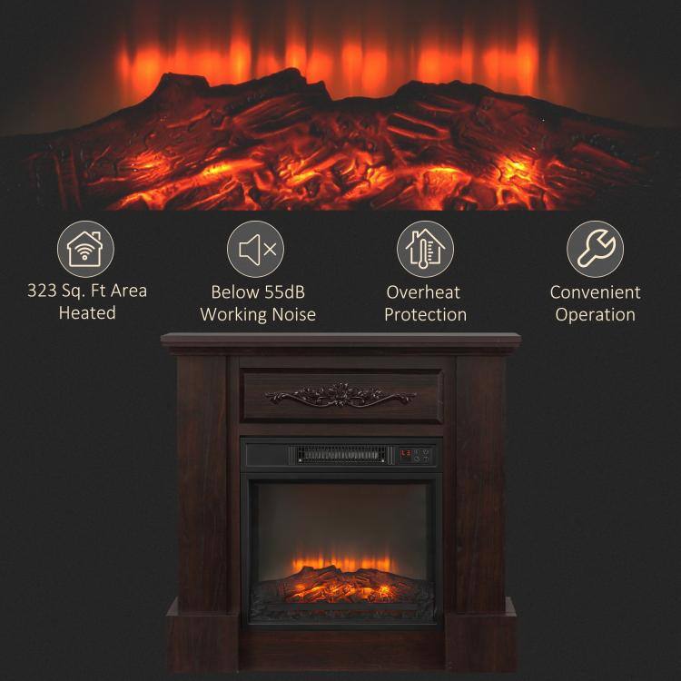 323 Sq. Ft Area Heated  
Below 55dB Working Noise  
Overheat Protection  
Convenient Operation