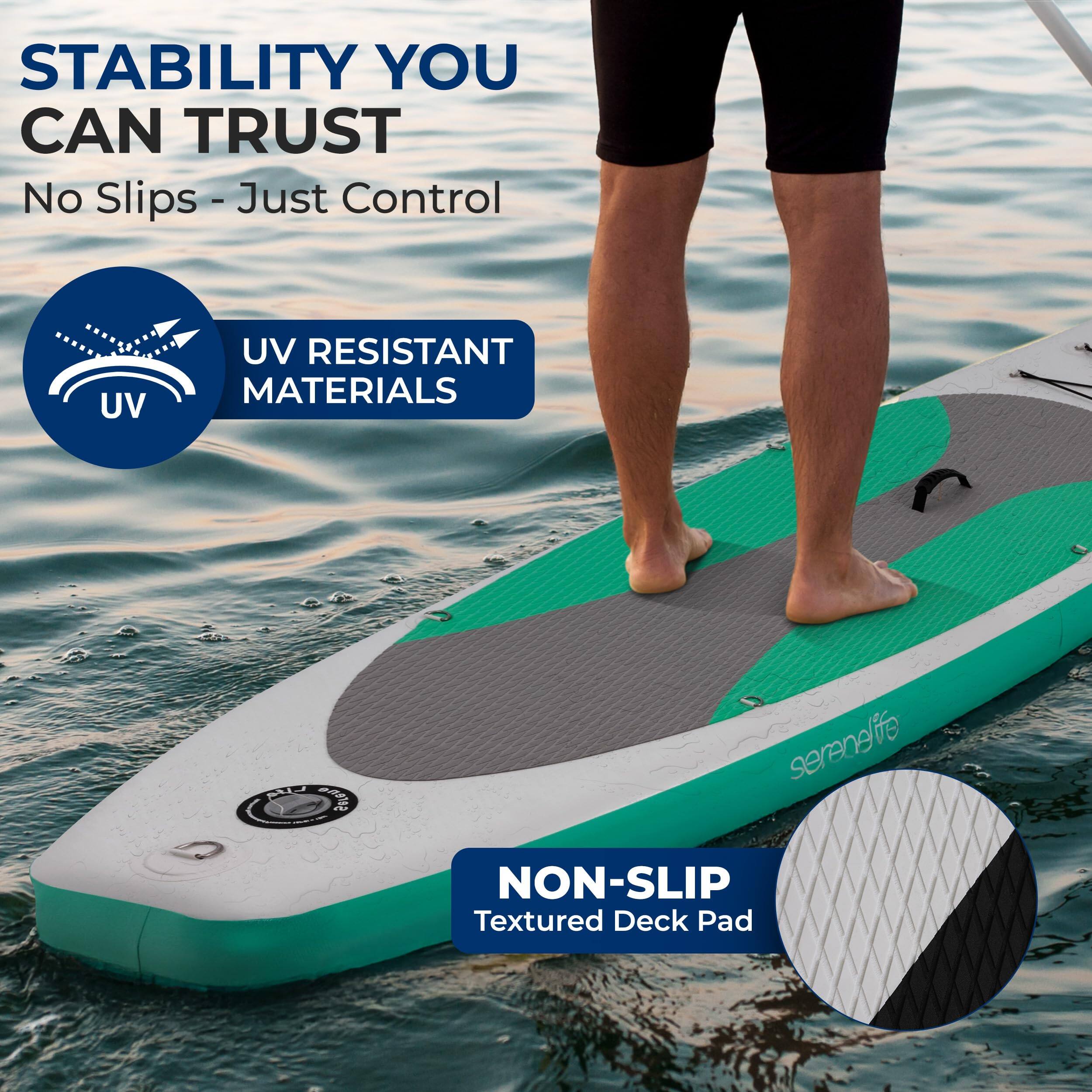 STABILITY YOU CAN TRUST  
No Slips - Just Control  

UV RESISTANT MATERIALS  

NON-SLIP Textured Deck Pad