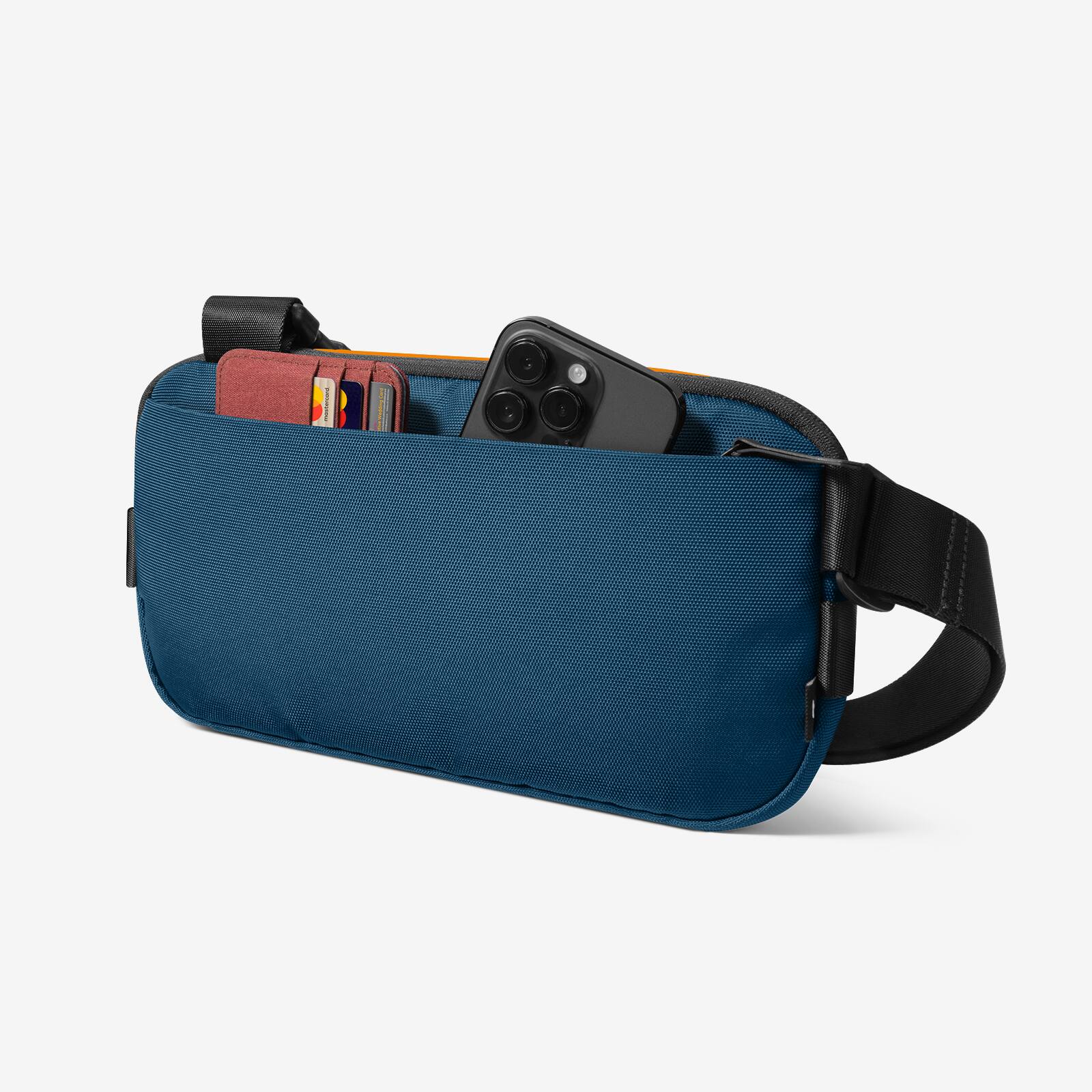 Alt View 13. tomtoc - Explorer-T21 EDC Sling Bag, Compact Crossbody Bag Minimalist Sling Pack Daypack for Travel, Lightweight, Water-Resistant - Orange.