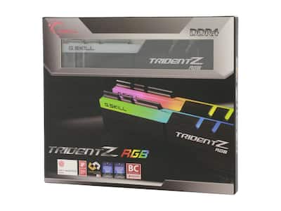 G.SKILL TridentZ RGB 32GB DDR4 3600MHz RAM (2x16GB) F4 3600C16D G.SKILL TridentZ RGB 32GB DDR4 3600MHz RAM (2x16GB) F4 3600C16D